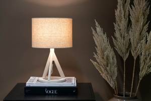 Lampe de table Kona Beige - Blanc