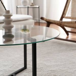 Table basse Dmaccopp Noir - Métal - 75 x 42 x 75 cm