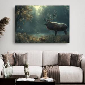 Bild Hirsch Tiere VII 120 x 80 cm