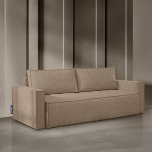 NAPI II Sofa 3 Sitzer Hellbraun - Breite: 228 cm