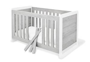 Kinderbett Curve Weiß - Holzwerkstoff - 87 x 79 x 145 cm