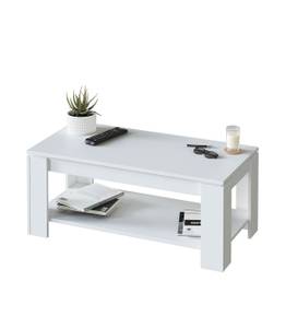 Table basse Ambit Blanc - Bois manufacturé - 50 x 43 x 102 cm