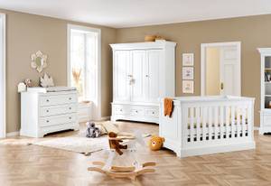 Chambre de bébé Emilia, l Blanc - Bois manufacturé - 1 x 1 x 1 cm