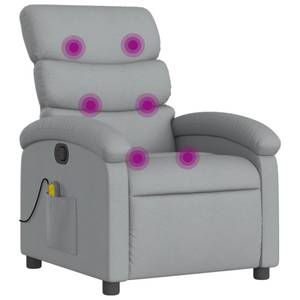 Fauteuil de massage 3032262-1 Gris lumineux