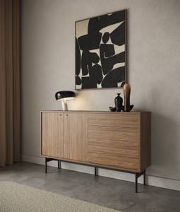 Sideboard OLAR Braun - Holzwerkstoff - 154 x 93 x 38 cm