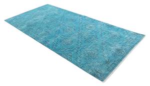 Tapis Ultra Vintage CCXXXIV Turquoise - Textile - 114 x 1 x 272 cm