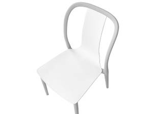 Chaise de salle à manger SPEZIA Gris - Blanc