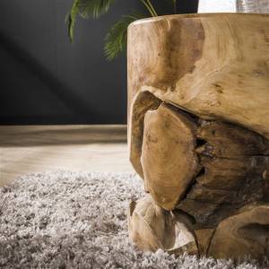 Beistelltisch Natural Line Braun - Massivholz - 30 x 40 x 30 cm