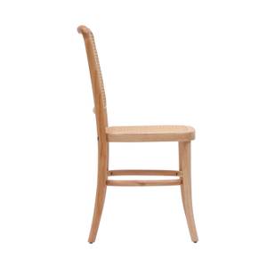 Lot de 2 chaises CARACAS Marron - Rotin - 44 x 90 x 50 cm