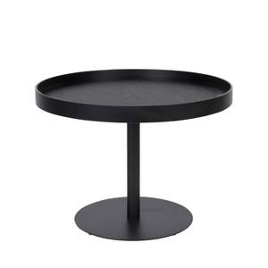 Table d'appoint Yuri Noir - En partie en bois massif - 56 x 40 x 56 cm