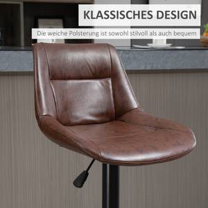 Barhocker 835-585 Braun - Kunstleder - 50 x 108 x 47 cm