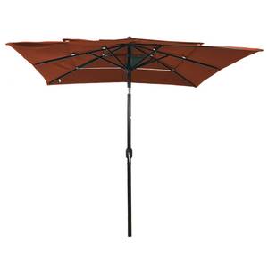 Parasol Marron - Textile - 250 x 260 x 250 cm