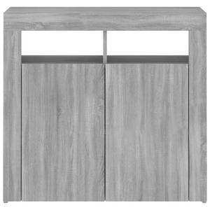 Sideboard 3009229 Grau - Eiche Sonoma Dekor - 35 x 80 cm