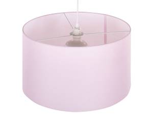 Kinderlampen LOVU Pink - Weiß - Textil - 48 x 157 x 48 cm