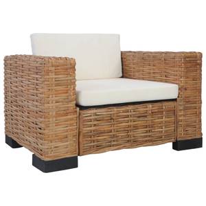 Sofa(2er Set) 298259-2 Braun - Rattan - Massivholz - Holzart/Dekor - 195 x 67 x 80 cm