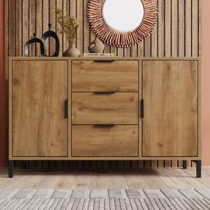 Sideboard Sophie Braun - Holzwerkstoff - Metall - 40 x 76 x 120 cm