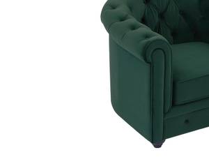 Canapé CHESTERFIELD Vert - Profondeur : 205 cm