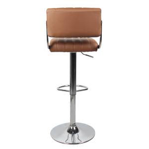 Tabouret de bar Houston (Lot de 2) Marron foncé