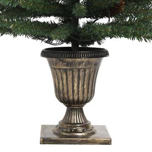 Weihnachtsbaum-Set Gold - Grün - Kunststoff - 65 x 120 x 65 cm