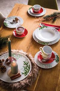 Tafel-Set 12tlg. Aronda Hello Winter Multicolor