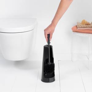 ReNew Toilet Brush and Holder Schwarz