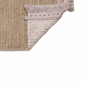Teppich Beige - Naturfaser - Textil - 80 x 2 x 230 cm