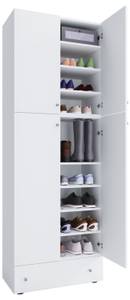 Armoire à chaussures Lona Blanc