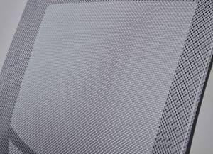 Bürostuhl Jilli Grau - Textil - 60 x 91 x 57 cm