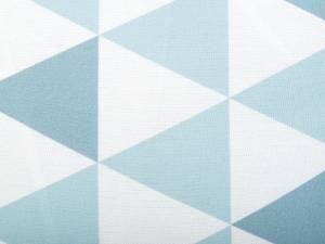 Kissen 2er Set TRIFOS Blau - Hellblau - Multicolor - Weiß - 40 x 10 cm