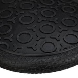 Gant pour four en silicone Noir