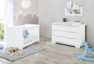 Chambre bébé Polar, xl Blanc - Bois manufacturé - 1 x 1 x 1 cm