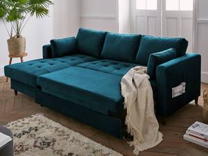 Ecksofa ANNA Petrol