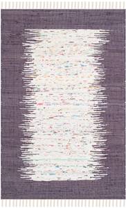 Teppich Saltillo Beige - Violett - 90 x 150 cm