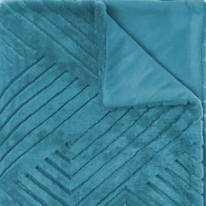 3D-Decke GEO Blau - 180 x 230 cm