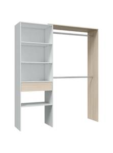 Großer Kleiderschrank Dalala 158 x 187 x 40 cm