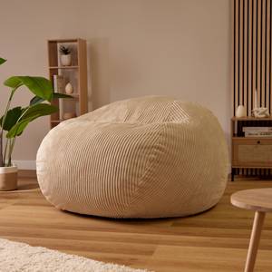 Sitzsack Nimbus Beige - Textil - 127 x 65 x 115 cm