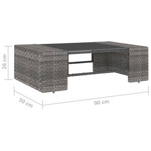 Garten-Lounge-Set (2-teilig) 3001946-1 Grau