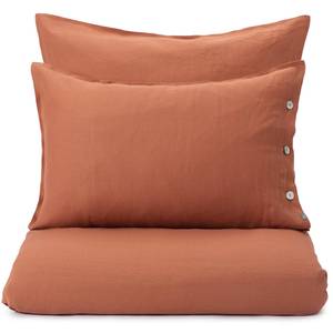 Kissenbezug Bellvis Orange - Textil - 80 x 1 x 80 cm
