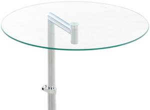 Table d'appoint Safi Blanc - Verre - 45 x 41 x 45 cm