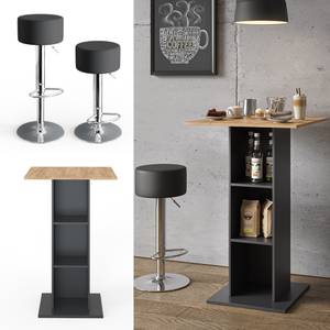 Set de table de bar Rodeo 35219 Anthracite