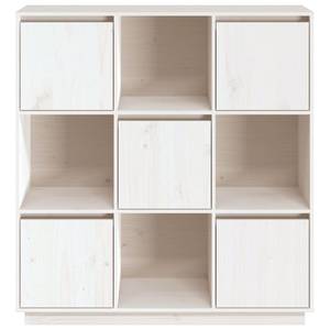 Highboard DE9442 Weiß - Massivholz - 35 x 117 x 111 cm