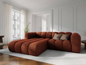 modulares Ecksofa LUPINE 3 Sitzplätze Braun