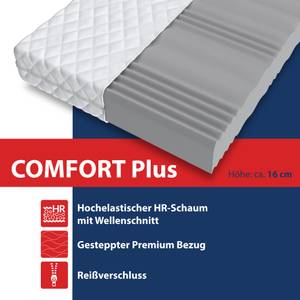 Kaltschaum-Matratze Comfort Plus H3 Breite: 160 cm