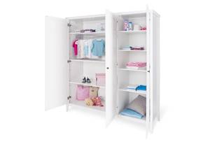 Armoire à portes battantes Smilla Kids Largeur : 178 cm