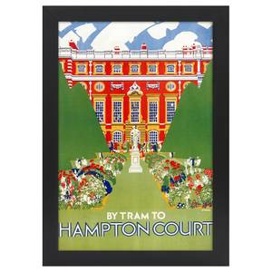 Bilderrahmen Poster 1927 Hampton Court Schwarz