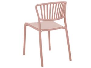 Chaise de salle à manger GELA Rose foncé