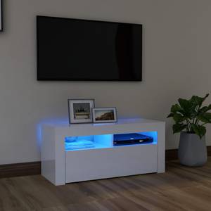 Meuble tv 3008758 Blanc brillant