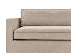 3-Sitzer Sofa VINSTRA Beige - Eiche Hell - Taupe