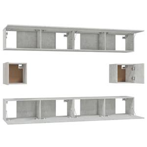 TV-Schrank 6er Set D823 Steingrau