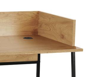 Schreibtisch BENTON Braun - Metall - 90 x 88 x 48 cm